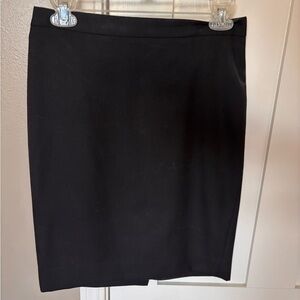 J Crew classic black Pencil Skirt
